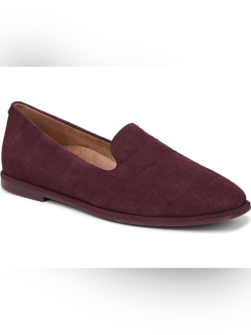 Vionic Women’s Willa 2.0 Loafer Size 7.5 Cherry Jubilee Suede